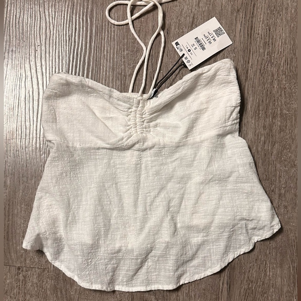 Bershka White Women's Top